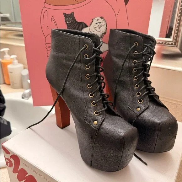 Jeffrey Campbell Lita boots - Picture 6 of 8